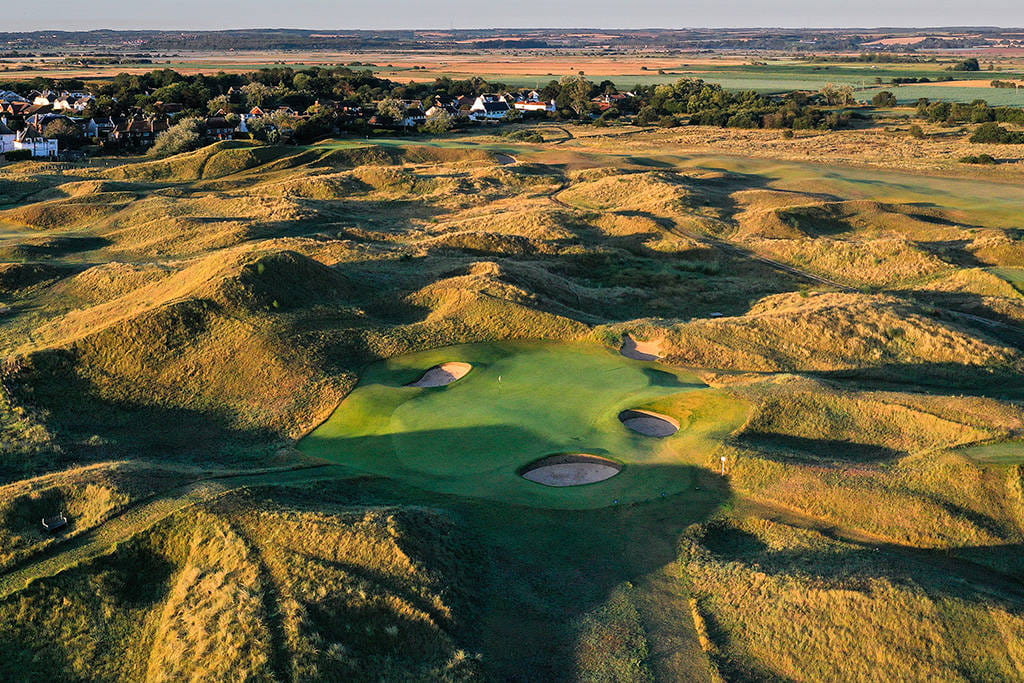 The Maiden Royal St famous sixth hole The Open